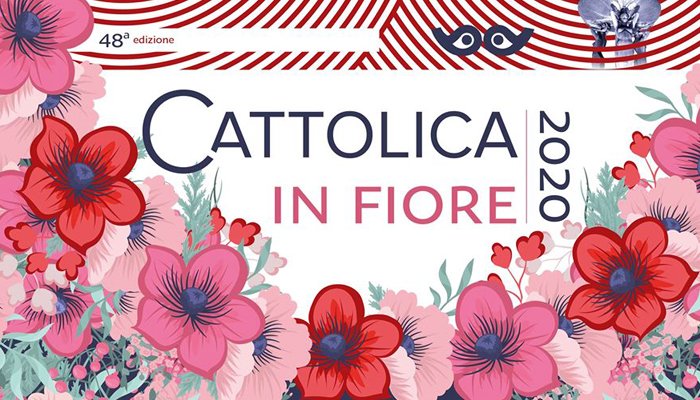 Locandina di Cattolica in Fiore 2020 