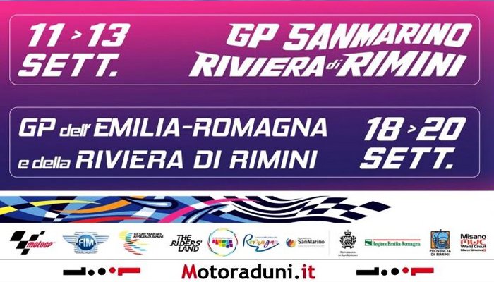 Moto Gp San Marino e GP dell'Emilia Romagna e della Riviera di Rimini