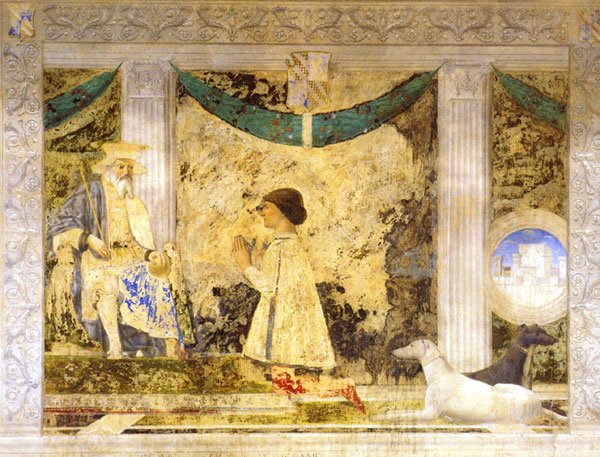 Affresco - Tempio Malatestiano di Rimini - Sigismondo Pandolfo