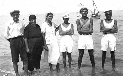 Bagnini Cattolica - anni '30