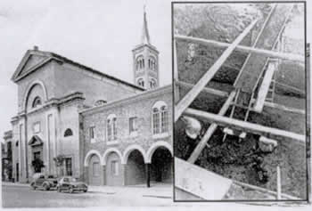 Amarcord Cattolica - Settembre '50, posata la prima pietra del campanile della chiesa di San Pio V a Cattolica