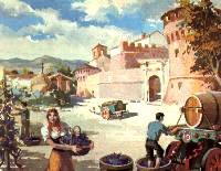 Dipinto nel castello di San Giovanni