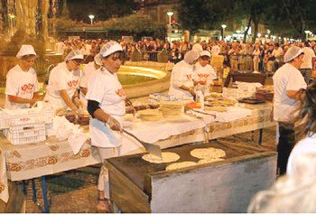 Festa della piadina e dell'uva a Cattolica come manifestazione che "chiude" la stagione balneare.