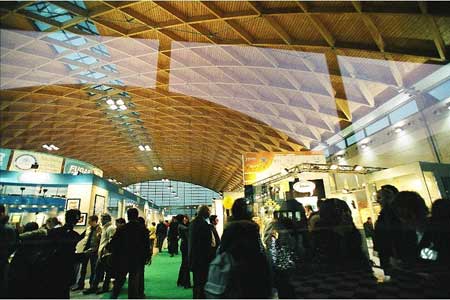 Visitatori alla Fiera di Rimini