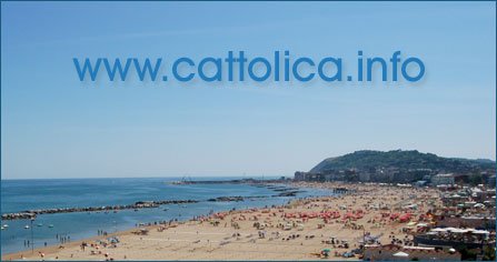 La spiaggia di Cattolica