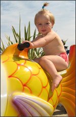 Giochi in spiaggia per i più piccoli