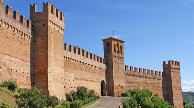 Gradara - le mura