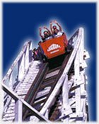 Montagne russe spettacolari a Mirabilandia