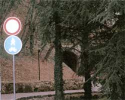 Percorso ciclabile dalla stazione di Borgo Maggiore alla stazione di Montalbo