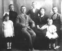 La famiglia Tirincanti - fondatrice nel 1904 del forno Tirincanti a Cattolica