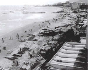 Giugno 1964 - una tromba marina si abbatte su Cattolica