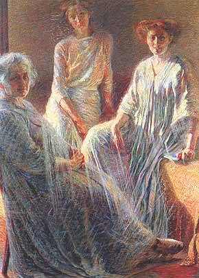Umberto Boccioni: “Tre donne”, 1910-11